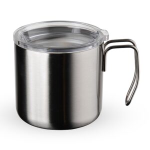 Caneca Inox Parede Dupla 350 ml          18625