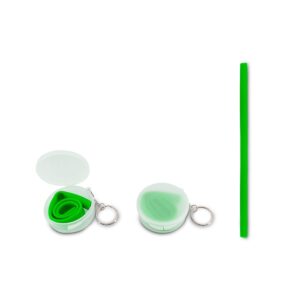 Canudo de Silicone com Estojo - Cod.14342