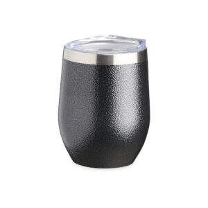 Copo Inox Texturizado Parede Dupla 320ml - Cod 14726T