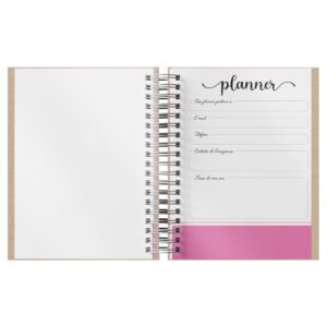 Planner Anual MDF Sublimático - Cod 14755