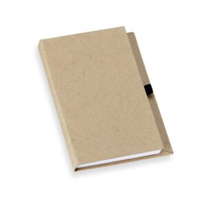 Bloco de Anotações em Kraft com Porta Caneta - Cod 14835