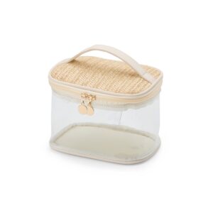 Nécessaire Pvc e Palha - Cod 01708