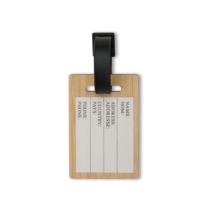 Tag Identificador de Bagagem - Cod 01009